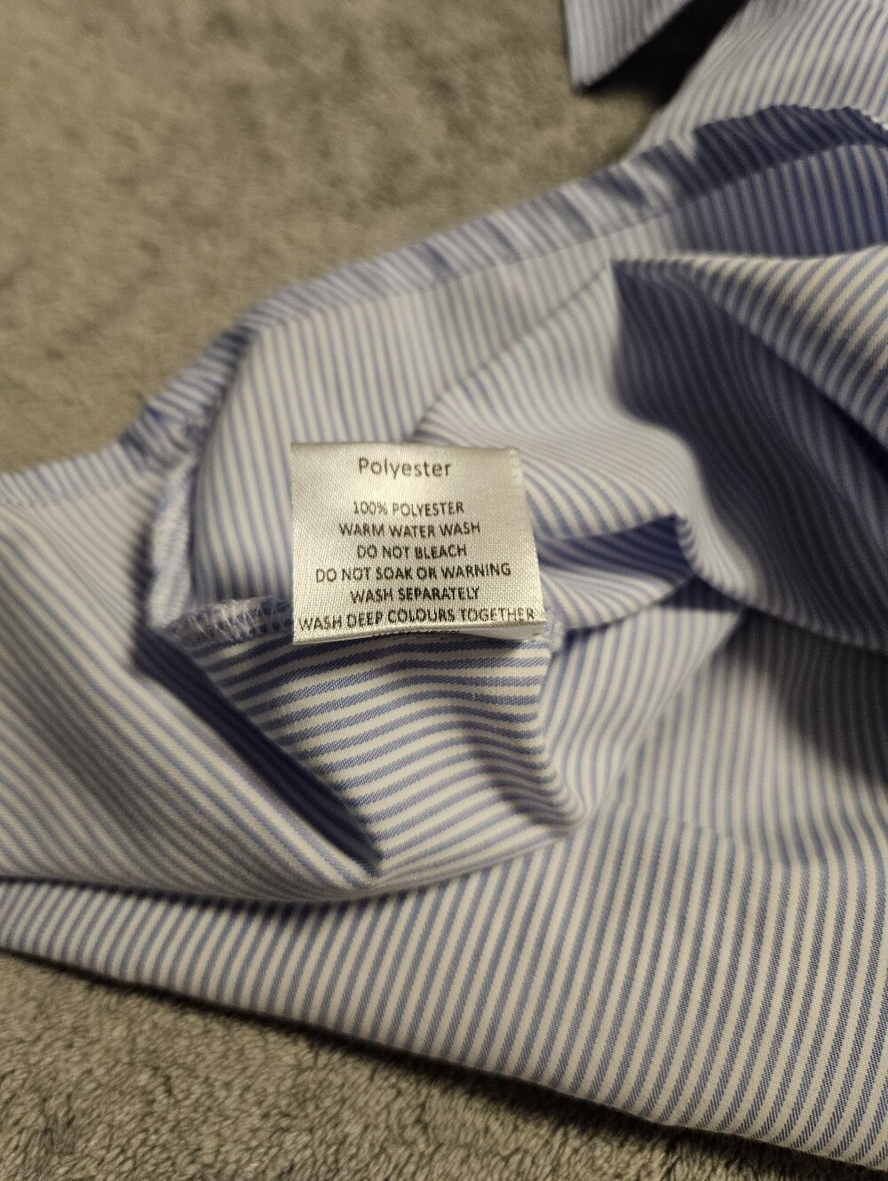 MLM Label Off Shoulder Ruffled Striped Blouse Top Size S - Picture 5 of 8